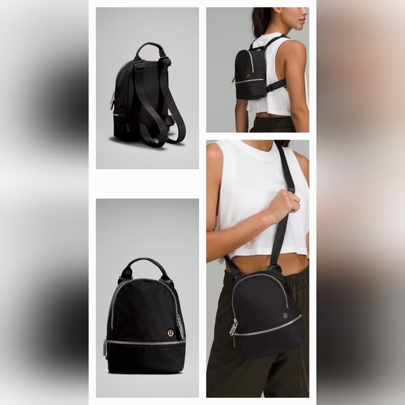 lululemon athletica Handbags - Lululemon City Adventurer Micro Backpack. Metal Emblem